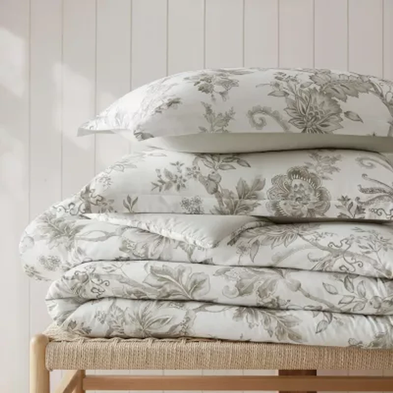 Martha Stewart Avery Floral Easy Care Comforter Set