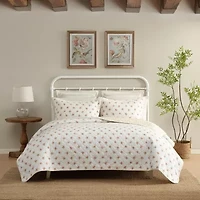 Laura Ashley Dorrie Easy Care Quilt Set