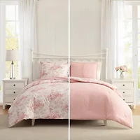 Laura Ashley Toile Delight Easy Care Comforter Set