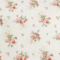 Laura Ashley Ribbon Bouquet Easy Care Comforter Set