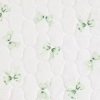 Laura Ashley Bouncy Bows Easy Care Quilt Set