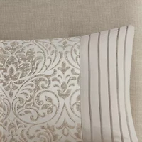 Madison Park Maisie 12-pc. Damask Jacquard Complete Bedding Set with Sheets