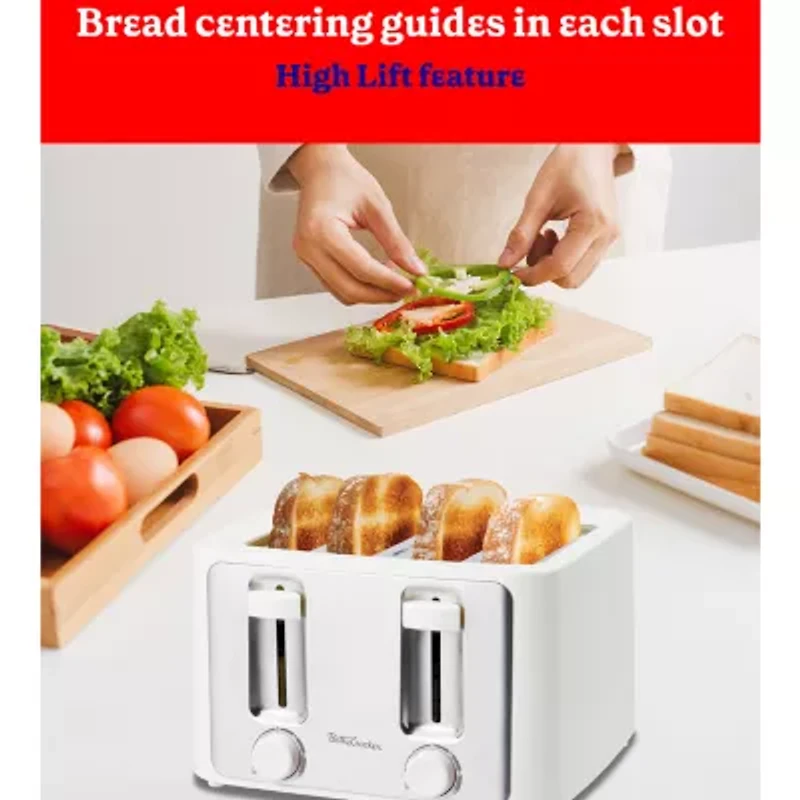 Betty Crocker 4-Slice Electric Toaster