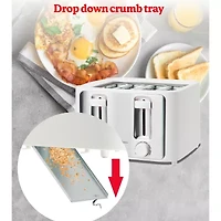 Betty Crocker 4-Slice Electric Toaster