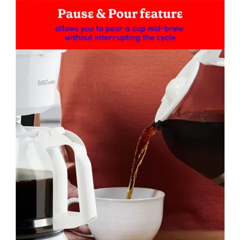Betty Crocker 12-Cup Drip Coffee Maker