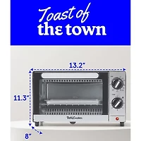 Betty Crocker Black Toaster Oven