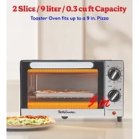 Betty Crocker Black Toaster Oven