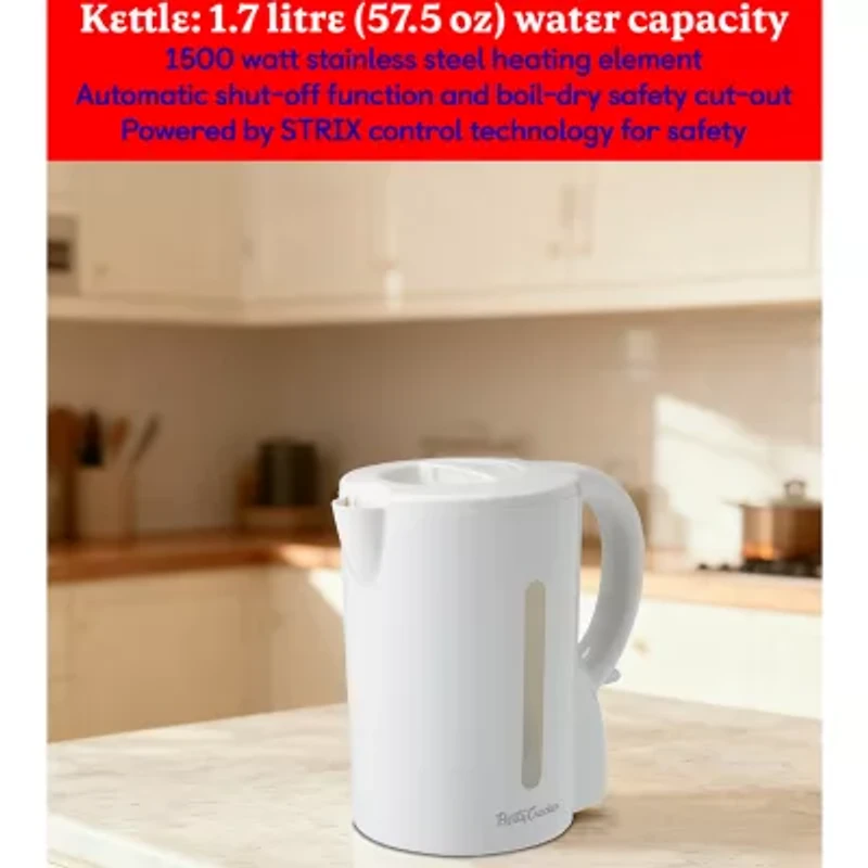 Betty Crocker White Drip Coffee Maker