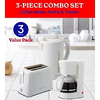 Betty Crocker White Drip Coffee Maker