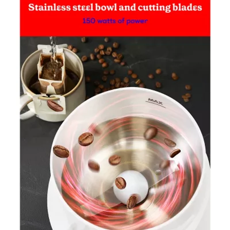 Betty Crocker White Coffee Grinder