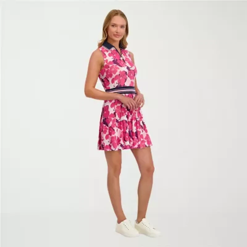 Stella Parker Womens Sleeveless Tennis Dress