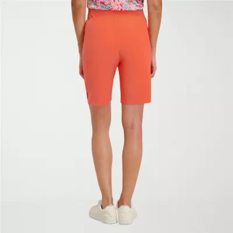 Stella Parker Womens Mid Rise Stretch Fabric Golf Short