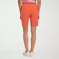Stella Parker Womens Mid Rise Stretch Fabric Golf Short