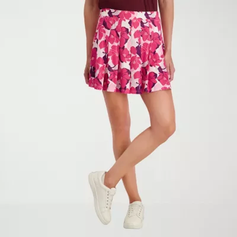 Stella Parker Womens Mid Rise Skort