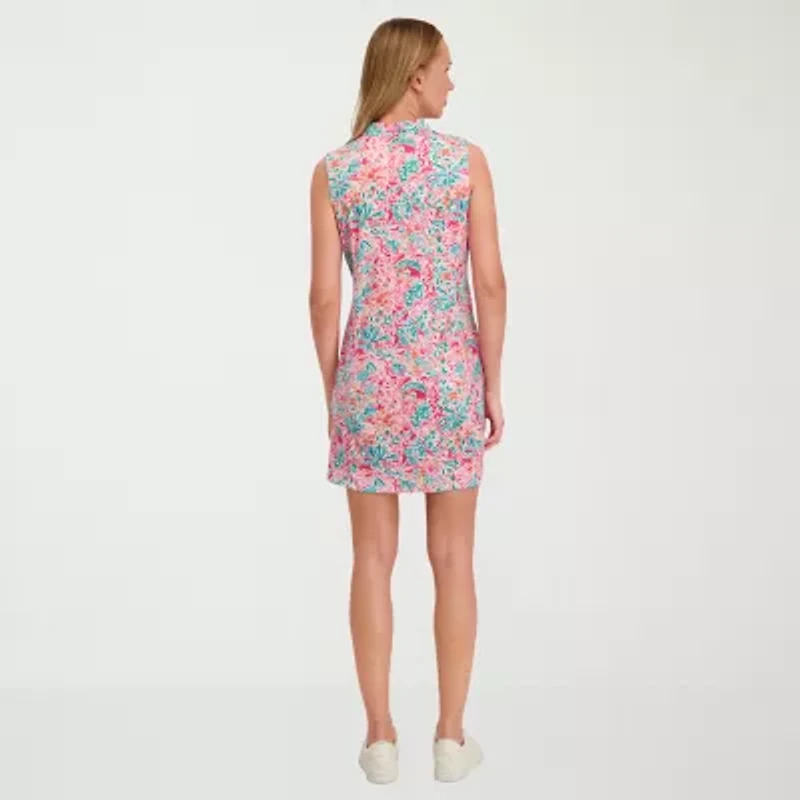 Stella Parker Womens Sleeveless Tennis Dress