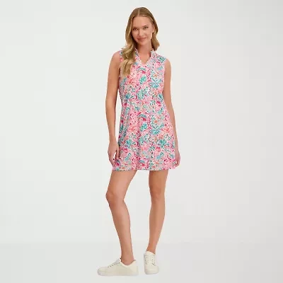 Stella Parker Womens Sleeveless Tennis Dress