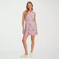 Stella Parker Womens Sleeveless Tennis Dress