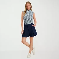 Stella Parker Womens Mid Rise Stretch Fabric Golf Short