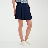 Stella Parker Womens Mid Rise Stretch Fabric Golf Short