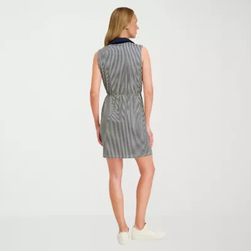 Stella Parker Womens Sleeveless Tennis Dress