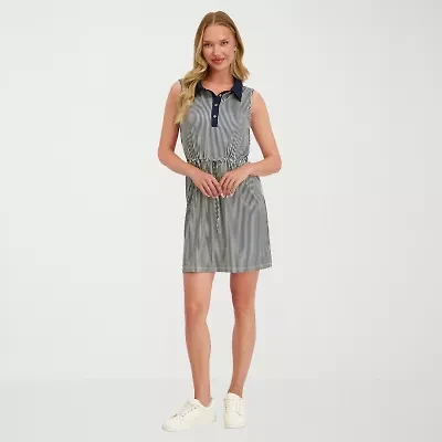 Stella Parker Womens Sleeveless Tennis Dress