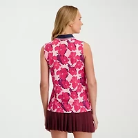 Stella Parker Womens Sleeveless Polo Shirt