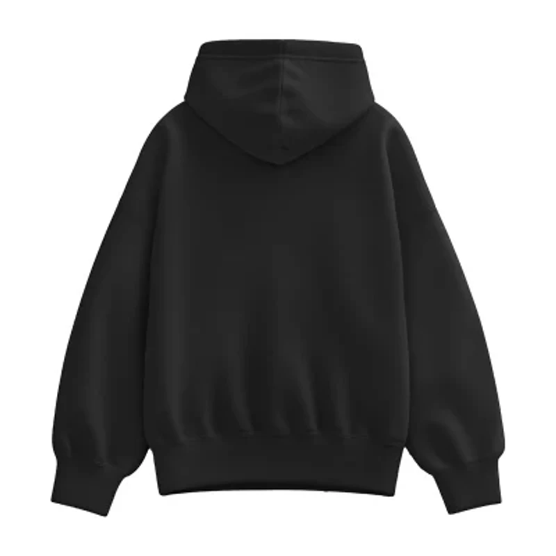 Leopard Heart Womens Long Sleeve Hoodie