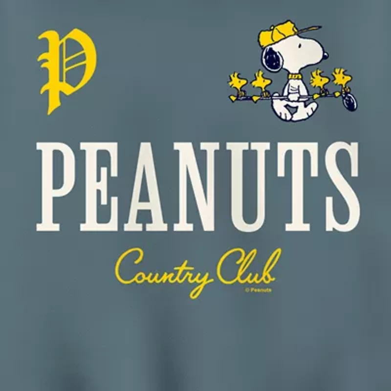 Peanuts Country Club Womens Long Sleeve Hoodie