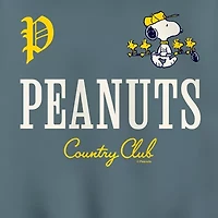 Peanuts Country Club Womens Long Sleeve Hoodie