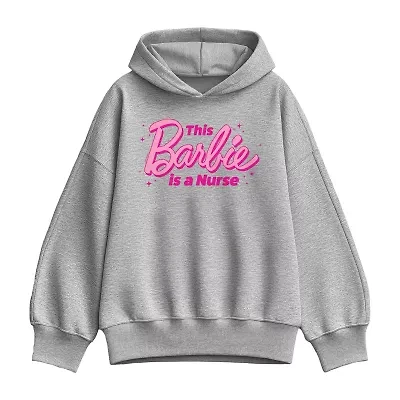 Nurse Womens Long Sleeve Barbie Hoodie