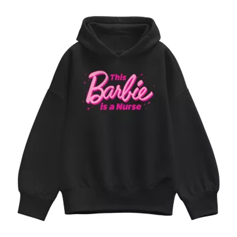 Barbie Nurse Womens Long Sleeve Hoodie