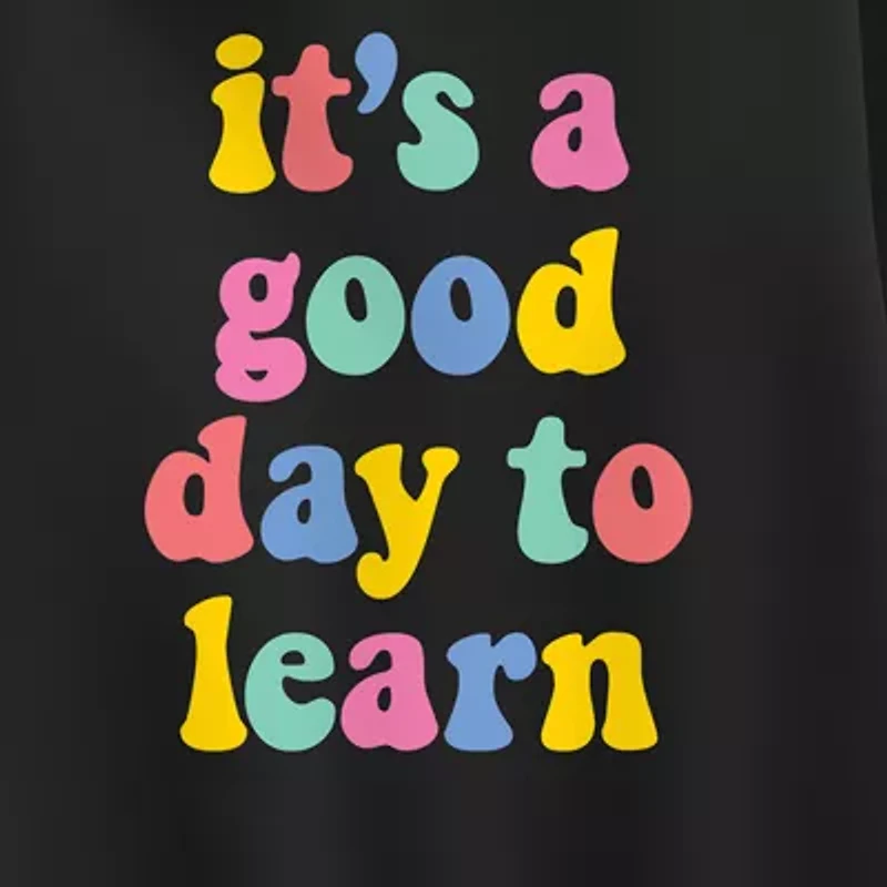 Good Day To Learn Womens Long Sleeve Hoodie
