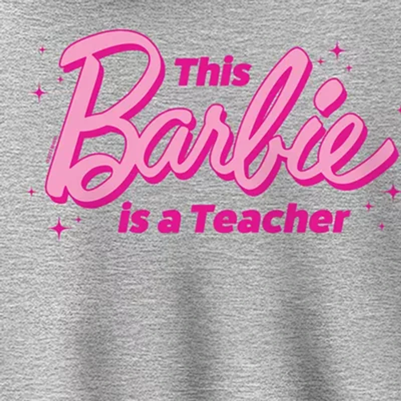 Womens Long Sleeve Barbie Hoodie