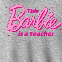 Womens Long Sleeve Barbie Hoodie