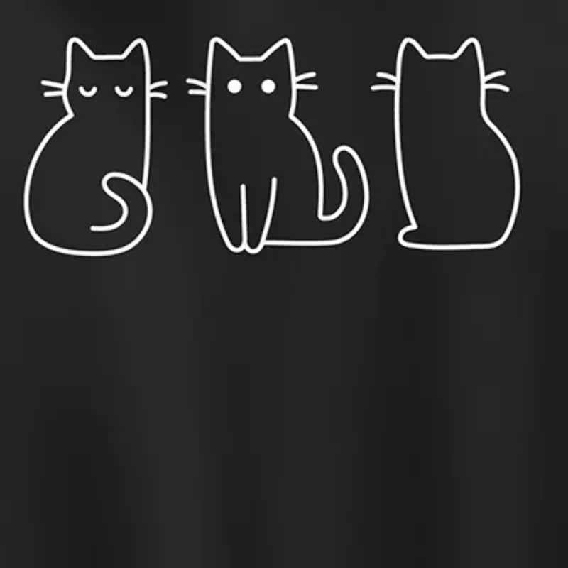 Cat S Womens Long Sleeve Hoodie