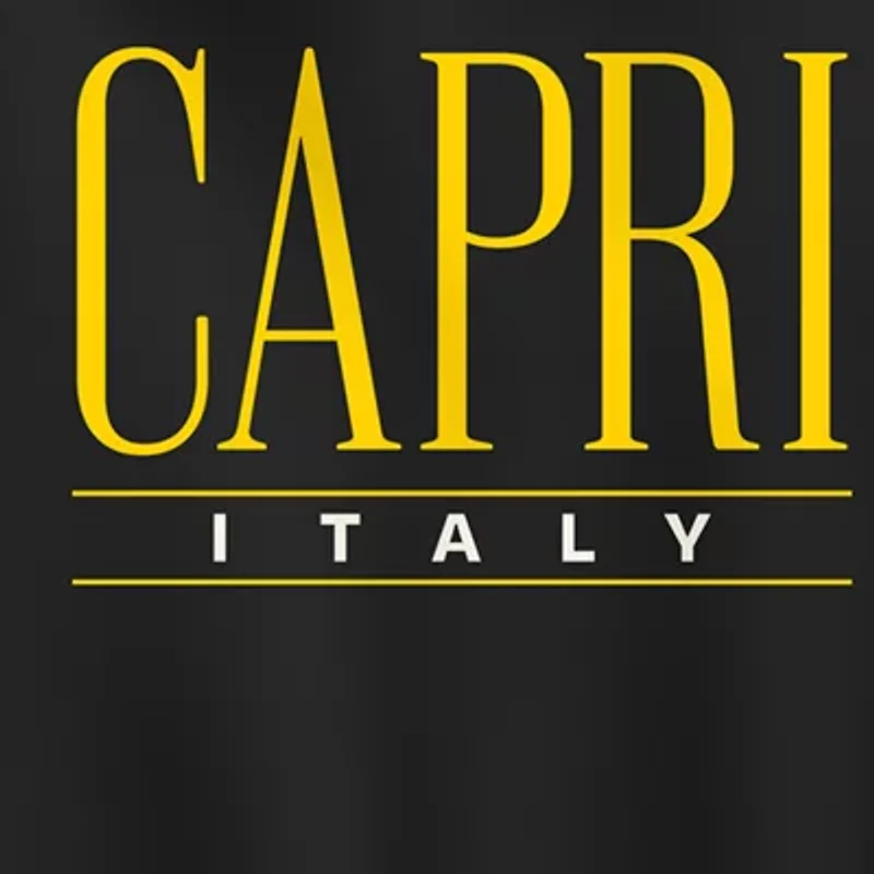 Capri Italy Womens Long Sleeve Hoodie