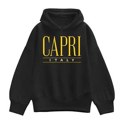 Capri Italy Womens Long Sleeve Hoodie