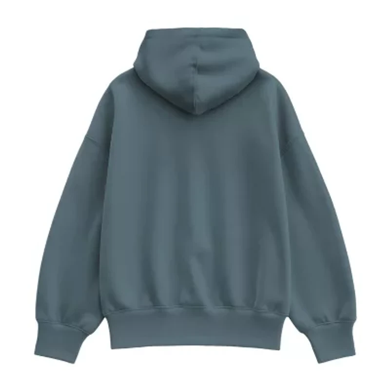 Snoopy Walking Chalk Womens Long Sleeve Hoodie