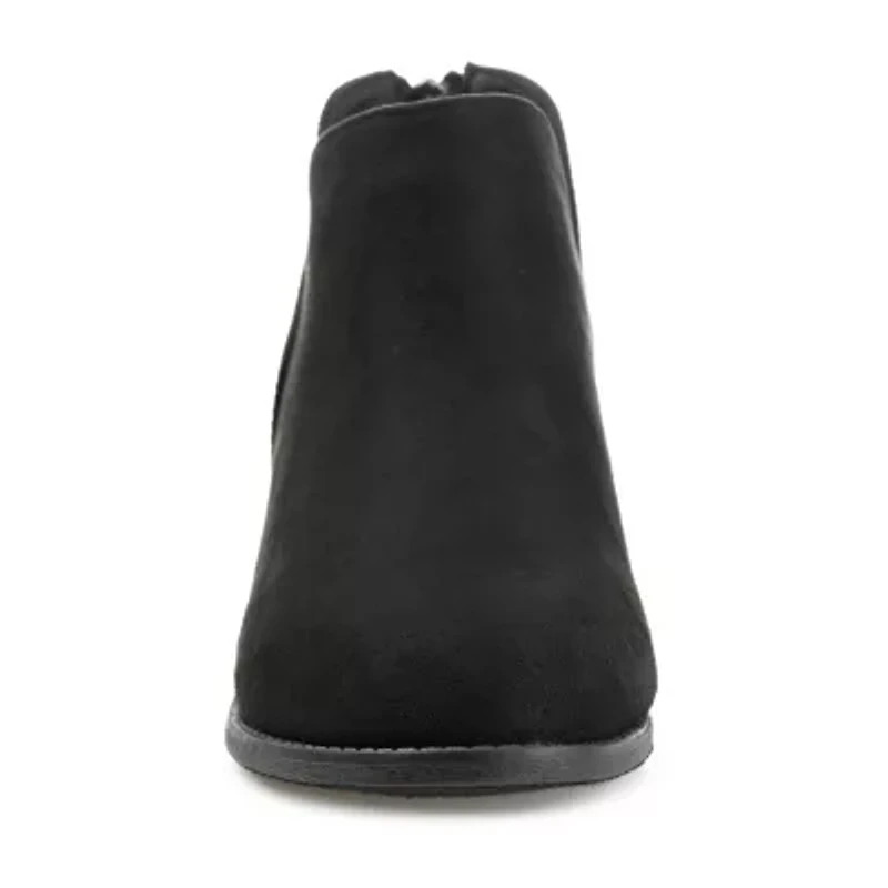 Journee Collection Womens Livvy Block Heel Booties