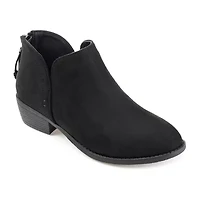 Journee Collection Womens Livvy Block Heel Booties