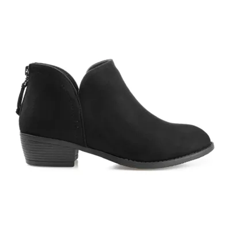 Journee Collection Womens Livvy Block Heel Booties