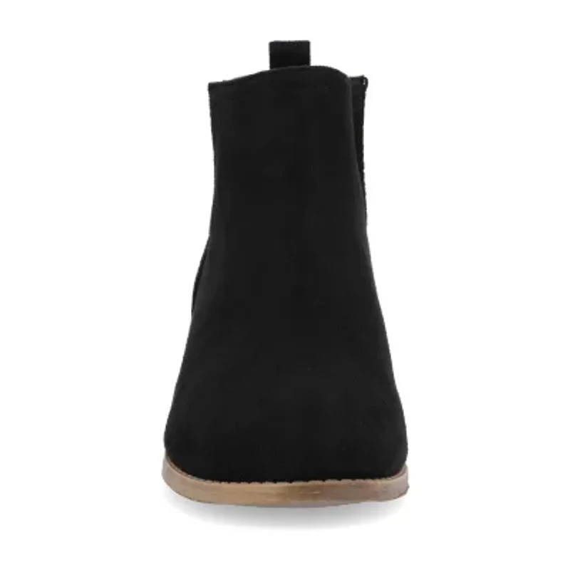 Journee Collection Womens Rimi Block Heel Booties