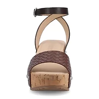Journee Collection Womens Wedge Sandals