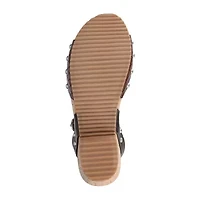 Journee Collection Womens Wedge Sandals
