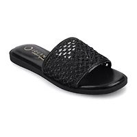 Journee Collection Womens Flat Sandals