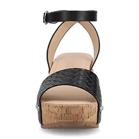 Journee Collection Womens Wedge Sandals