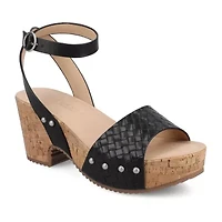 Journee Collection Womens Wedge Sandals