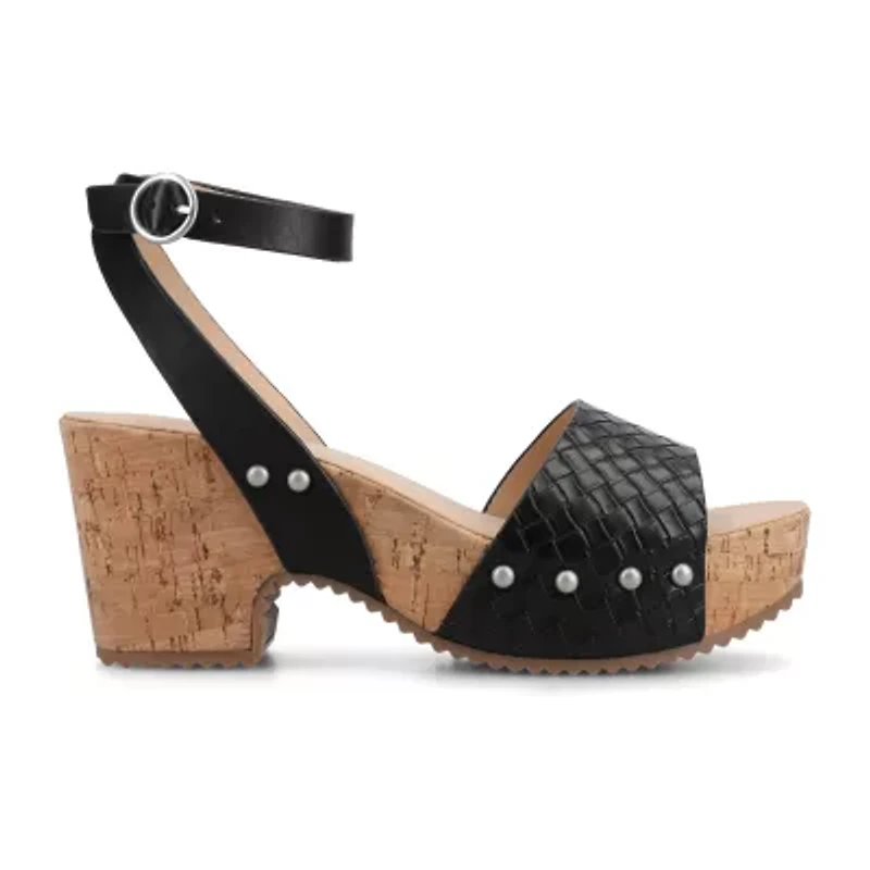 Journee Collection Womens Wedge Sandals