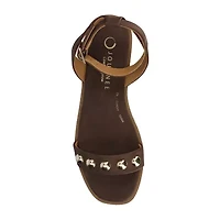 Journee Collection Womens Ankle Strap Flat Sandals