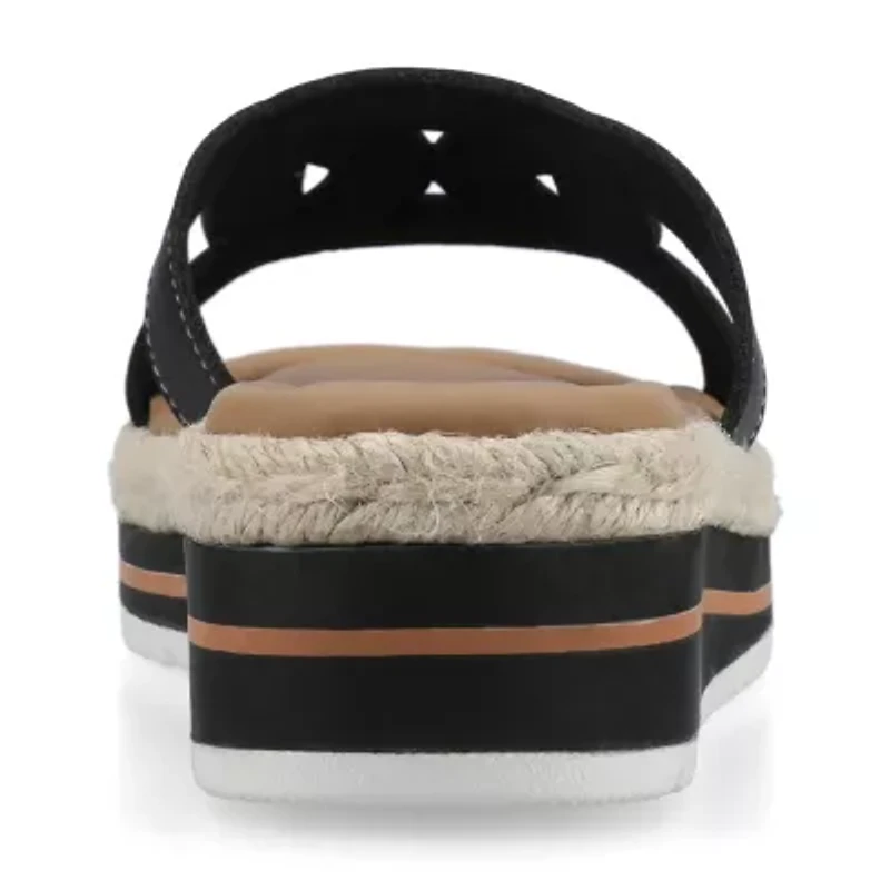 Journee Collection Womens Slide Sandals